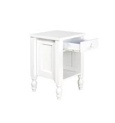 TABLE DE NUIT BELLE BLANC 202