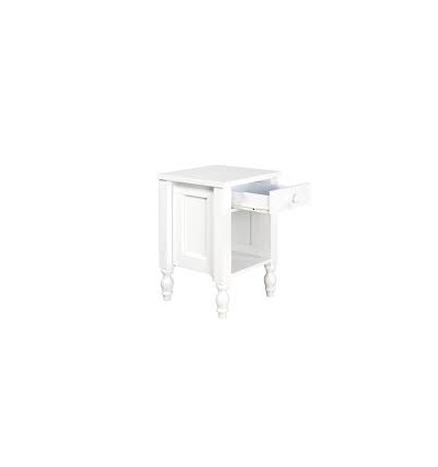 TABLE DE NUIT BELLE BLANC 202