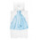 OVERTREK BED 140X220 + SL PRINCESS BLUE