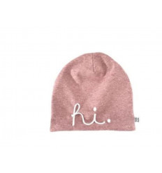 HI BEANIE PINK 0-3M 9