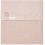 LEDIKANTDEKEN FLANEL ANTW GREY PINK 23