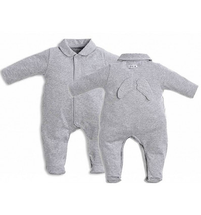 ROMPERSUIT ANGEL ENDLESS GREY 56 24
