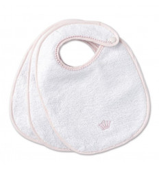 BIB SET OF 3 PRETTY PINK 24X32 232