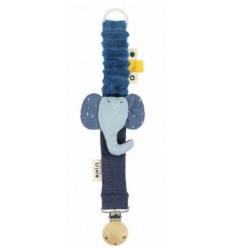 PACIFIER CLIP MRS. ELEPHANT 232