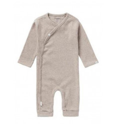 U PLAYSUIT LS RIB NEVIS BEIGE/HUID 68