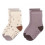 ANTI-SLIP SOCK 2P TINY FARM LILA19-22 25