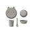 BRODY JUNIOR SET RABBIT DOVE BLUE 21