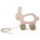WOODEN PULL ALONG TOY MRS. RABBIT 25