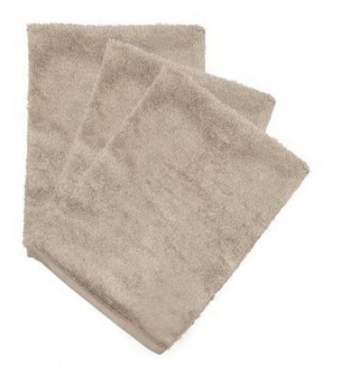 WASHCLOTH 3PC FEATHER GREY 25
