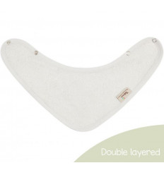 BANDANA BIB DOUBLED SILVER GREY 221