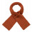 DICEY SCARF RUST ONE SIZE