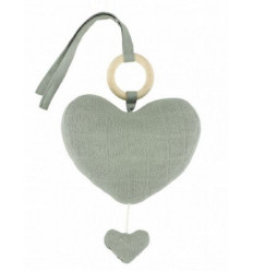 MUSIC BOX HEART BLISS OLIVE 232