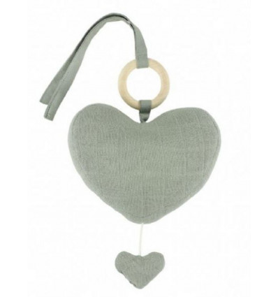 MUSIC BOX HEART BLISS OLIVE 232