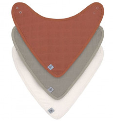 MUSLIN/TERRY BANDA OLIVE/MILKY/NAVY 231