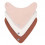 MUSL/TER BAND 3P POW PINK/MILKY/RUST 25