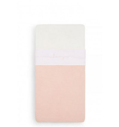 DRAP 120X150CM LOVE YOU PALE PINK 22