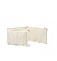 TOUR DE LIT 35X180 SPRING KNIT IVORY 22