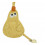 PACIFIER HOLDER DUCK HONEY YELLOW 25
