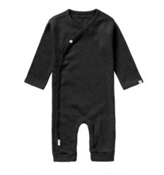 U PLAYSUIT LS RIB NEVIS 50 D.GREY MEL 21