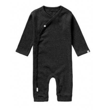 U PLAYSUIT LS RIB NEVIS 50 D.GREY MEL 21
