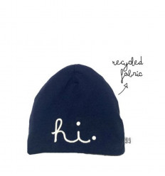 WINTERBEANIE HI NAVY 3-6M