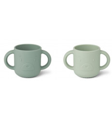 GENE SIL CUP 2P BEAR PEPPER/DUST MINT 21