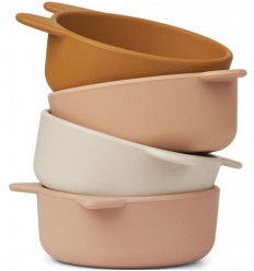 IGGY SILICONE BOWLS 4P PALE TUSCANY 21
