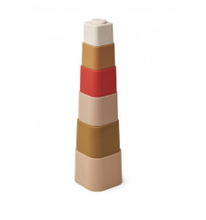 ZUZU STACKING CUPS APPLE RED 21