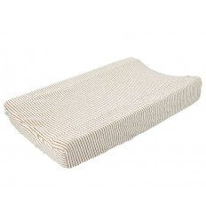 CHANGING PAD COVER 70X45 STRIPE RUST 232