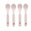 SPOON SET PP/CEL LITTLE FOREST RABBIT 25