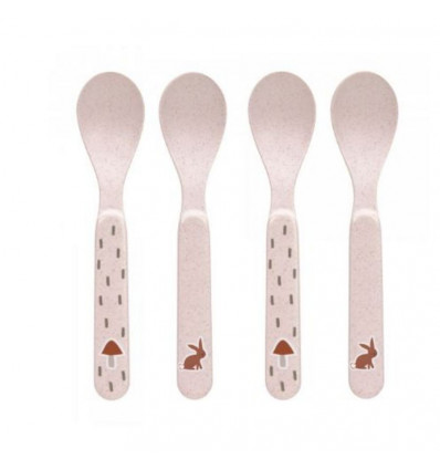 SPOON SET PP/CEL LITTLE FOREST RABBIT 25