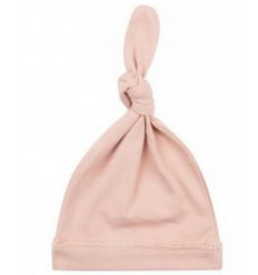 BABYMUTSJE GEKNOOPT 0-3M BLUSH ROZE 21