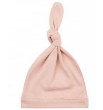BABYMUTSJE GEKNOOPT 0-3M BLUSH ROZE 21