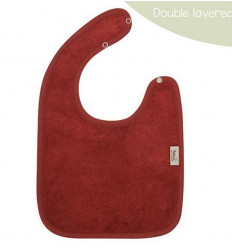 BIB DOUBLED 26X38CM ROSEWOOD 25
