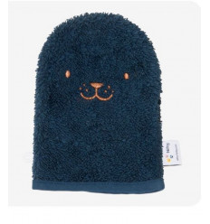 WASH CLOTH BEAR PETROL