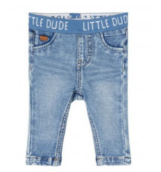 NBMSOFUS SWE PANT NOOS D.BLUE DENIM 56