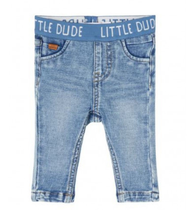NBMSOFUS SWE PANT NOOS D.BLUE DENIM 56