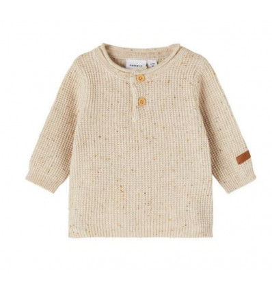 NBMTEKIM LS KNIT PEYOTE MELANGE 56