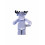 SOFT TOYS JACK FLAT BLAUW 2