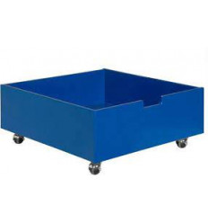 BAKJE MET WIELEN KOBALT BLAUW 82
