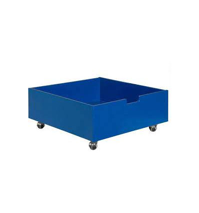 BAKJE MET WIELEN KOBALT BLAUW 82