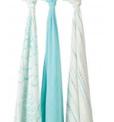 BAMBOO SWADDLES AZURE 6
