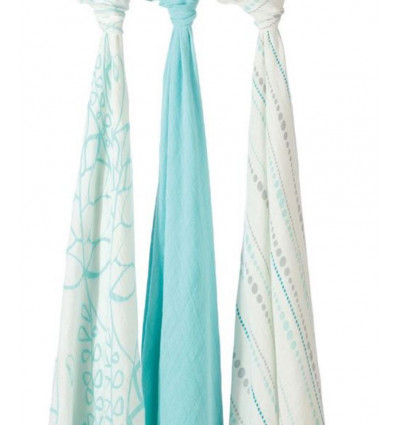 BAMBOO SWADDLES AZURE 6