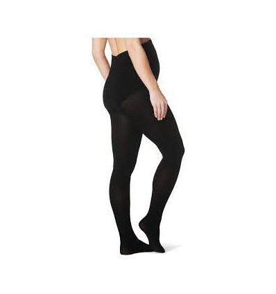 MATERNITY TIGHTS COTTON 30/1 06 BLACK L/