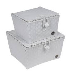 PISA BASKET FLAPTOP PALE GREY SIZE XS 82