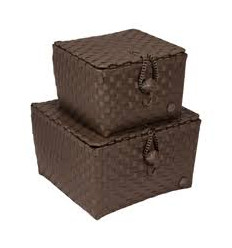 PISA BASKET FLAPTOP DARK TAUPE SIZE S 8