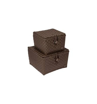 PISA BASKET FLAPTOP DARK TAUPE SIZE S 8