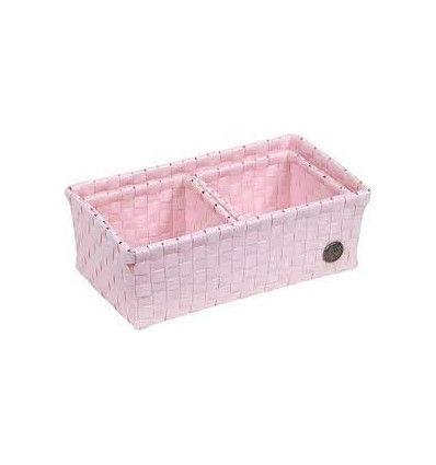 OPEN BASKET WITH OPEN HANDLES PINKMIX