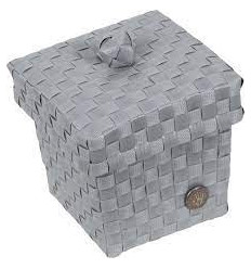 ASCOLI BOX & TOP MINI PALE GREY 8