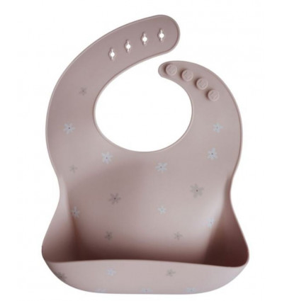 SILICONE BIB PATTERN DAISY 24